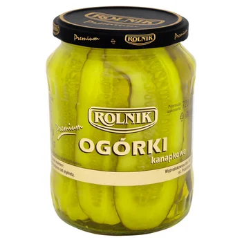 Ogórki kanapkowe 720 ml (360 g po odsączeniu)