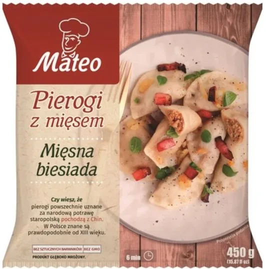 Pierogi z mięsem 450 g