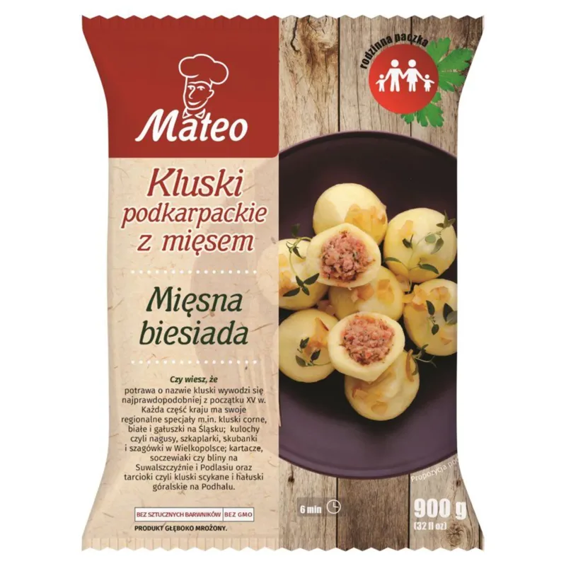 Kluski podkarpackie 900 g