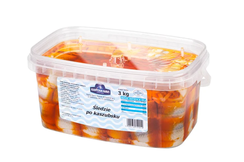 Filety śledziowe kaszubskie 3 kg