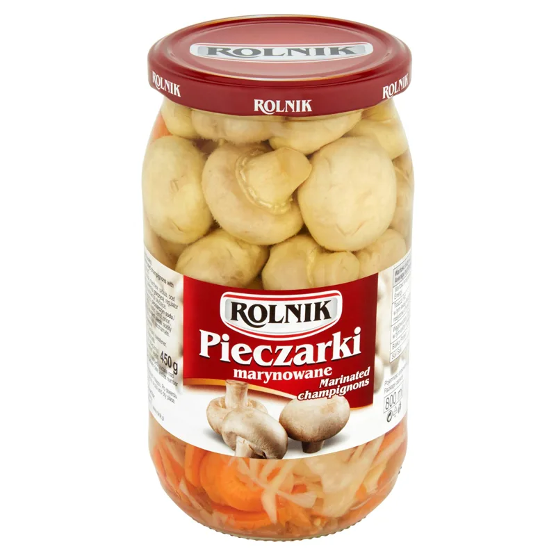 Pieczarki marynowane 800 ml (750 g po odsączeniu)