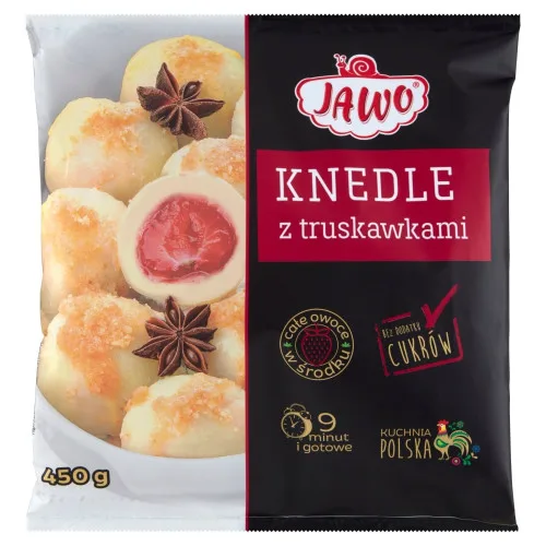Knedle z nadzieniem truskawkowym 450 g