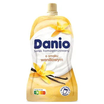 Serek homogenizowany waniliowy saszetka 120 g