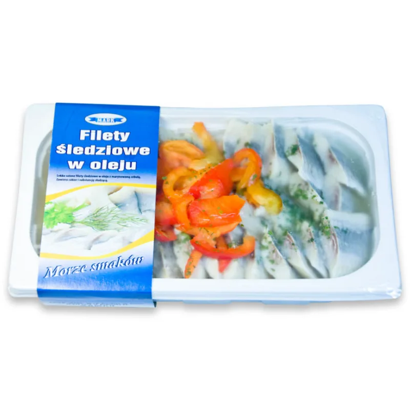 Filety śledziowe w oleju 1 kg