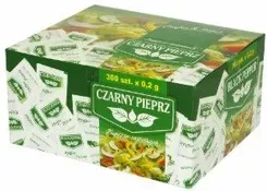 Pieprz czarny w saszetkach 300 × 0,2 g