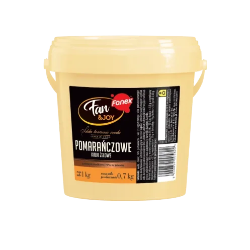 Kulki żelowe Fan&joy pomarańczowe 1 kg