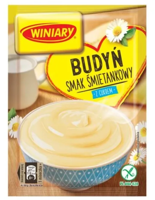 Budyń śmietankowy z cukrem 60 g