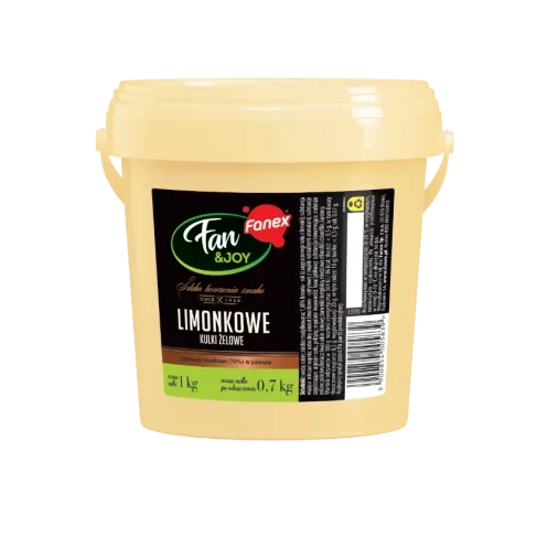 Kulki żelowe Fan&joy limonkowe 1 kg
