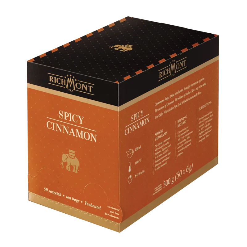 Herbata Spicy Cinnamon, 50 szt.