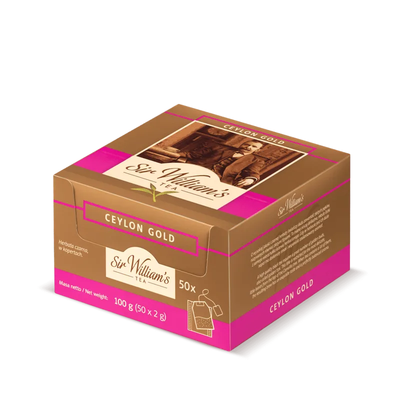 Herbata czarna Ceylon gold 50 kopert
