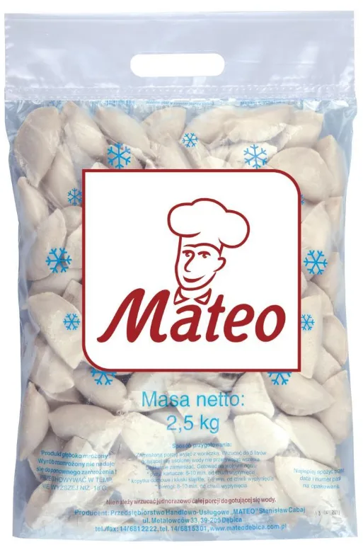 Pierogi ruskie 2,5 kg