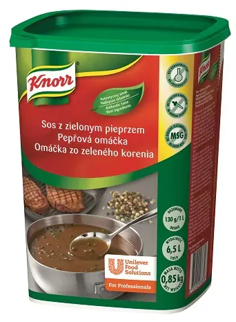 Sos z zielonym pieprzem 850 g