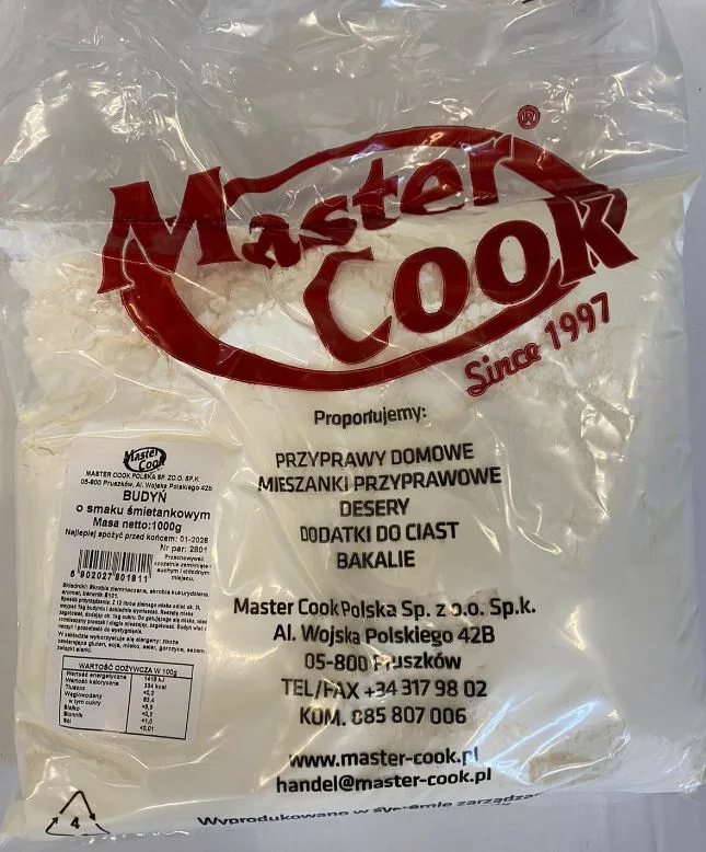 Budyń śmietankowy 1 kg