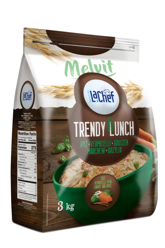 Mieszanka obiadowa Trendy Lunch ryż, vermicelli, groszek, marchew, bazylia 3 kg