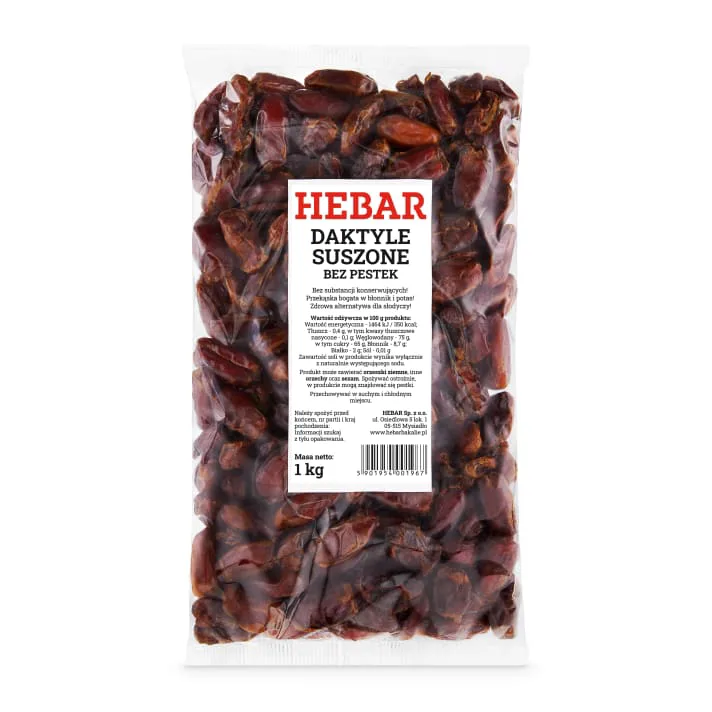 Daktyle bez pestek 1 kg