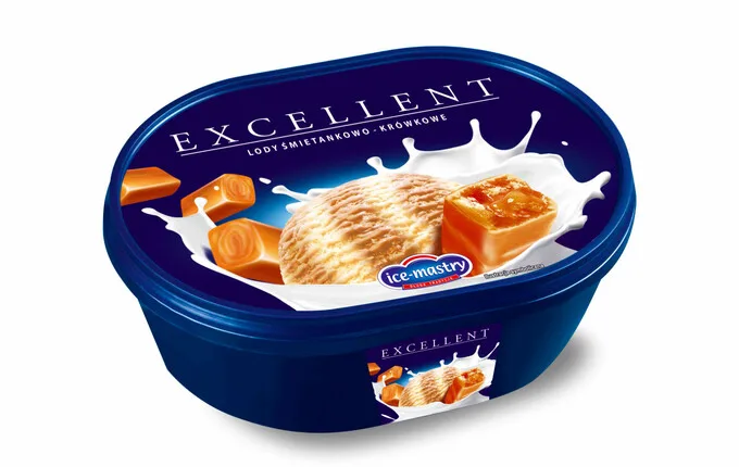 Lody Excellent krówka 1 l