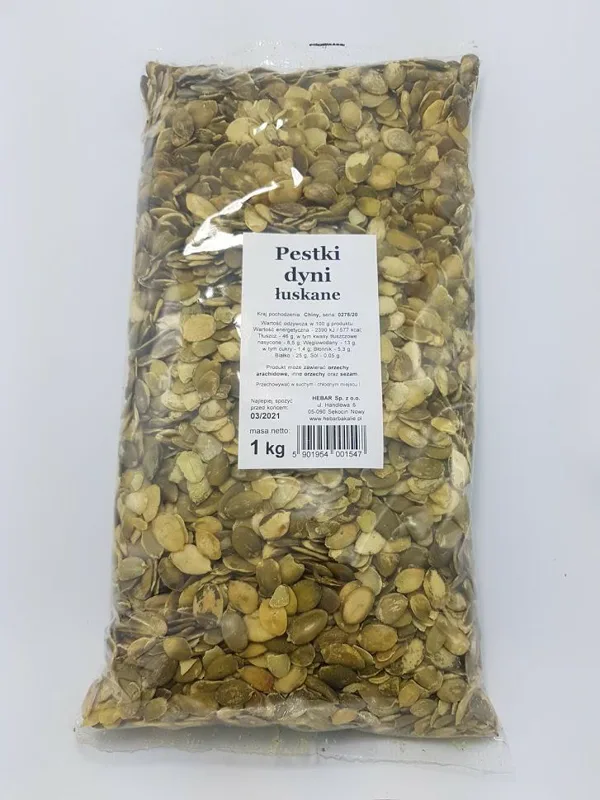 Pestki dyni łuskane 1 kg