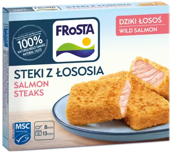 Steki z łososia 200 g