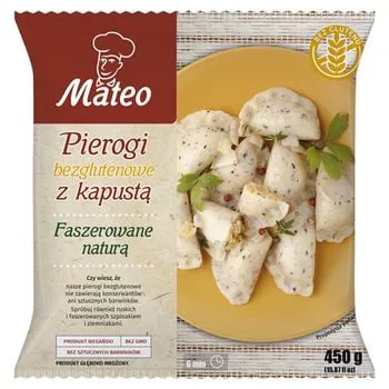 Pierogi z kapustą bezglutenowe 450 g