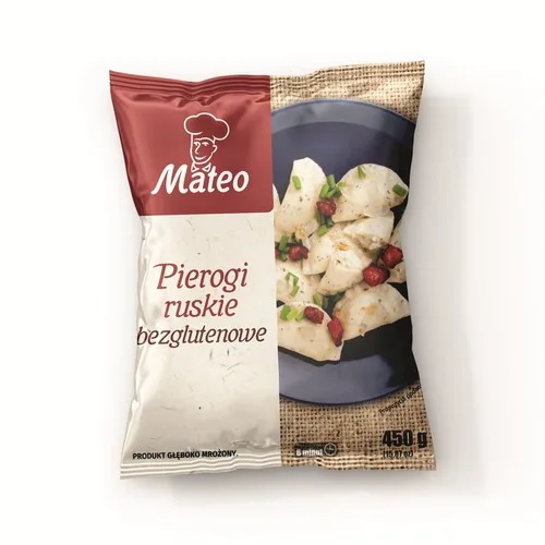 Pierogi ruskie bezglutenowe 450 g