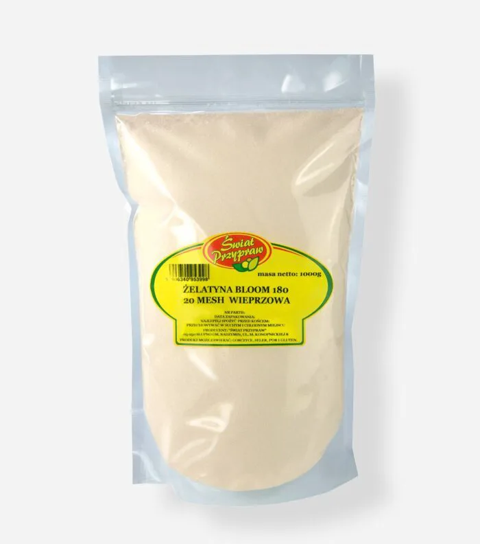 Żelatyna spożywcza 1 kg