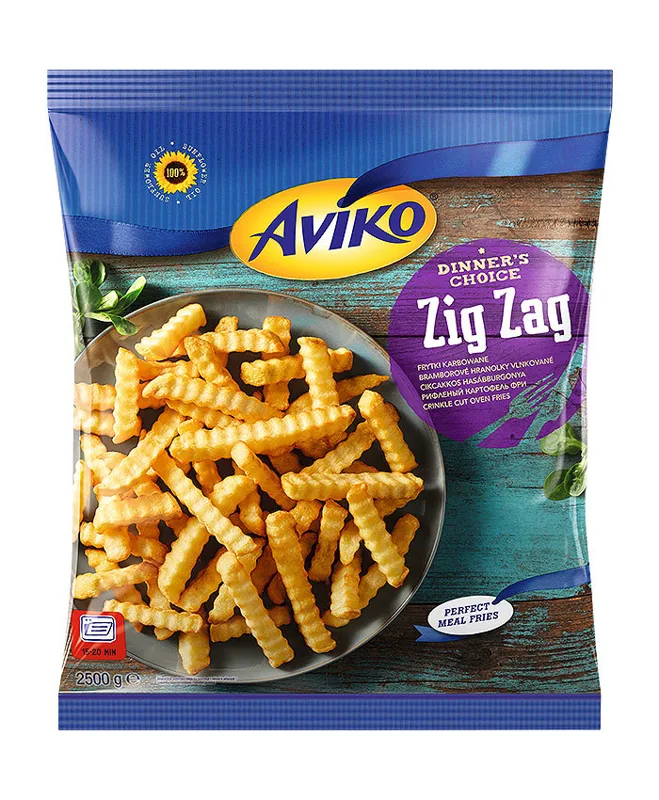 Frytki Zig Zag 2,5 kg