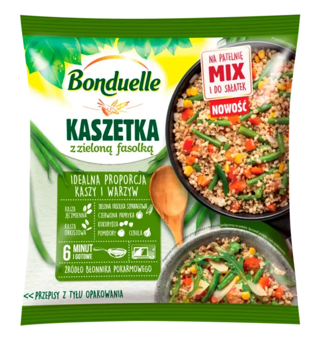 Danie mix z fasolą na patelnię Kaszetka 400 g