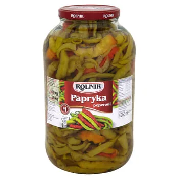 Papryka peperoni 4,25 l (2 kg po odsączeniu)