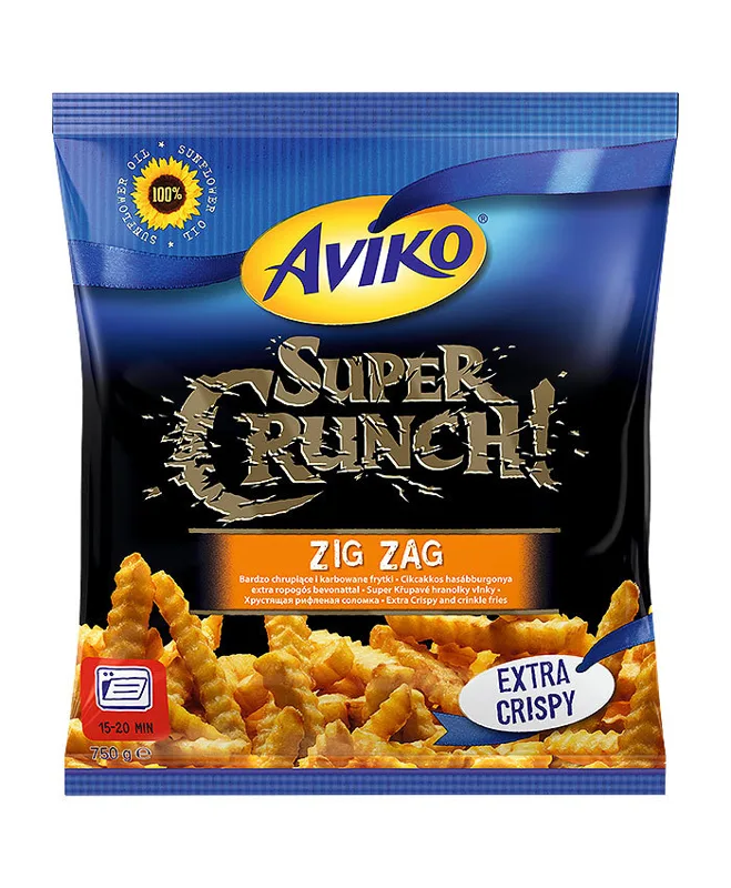 Frytki Super Crunch Zig Zag 750 g