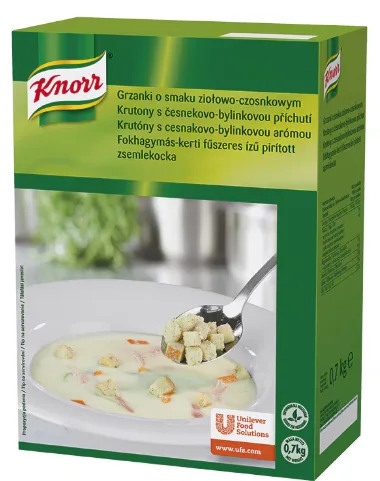 Grzanki o smaku ziołowo-czosnkowym Knorr 700 g