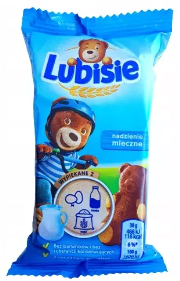 Herbatniki Petitki Lubisie mleczne 30 g