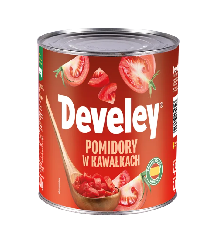 Pomidory w kawałkach 2,9 kg (2,2 kg)