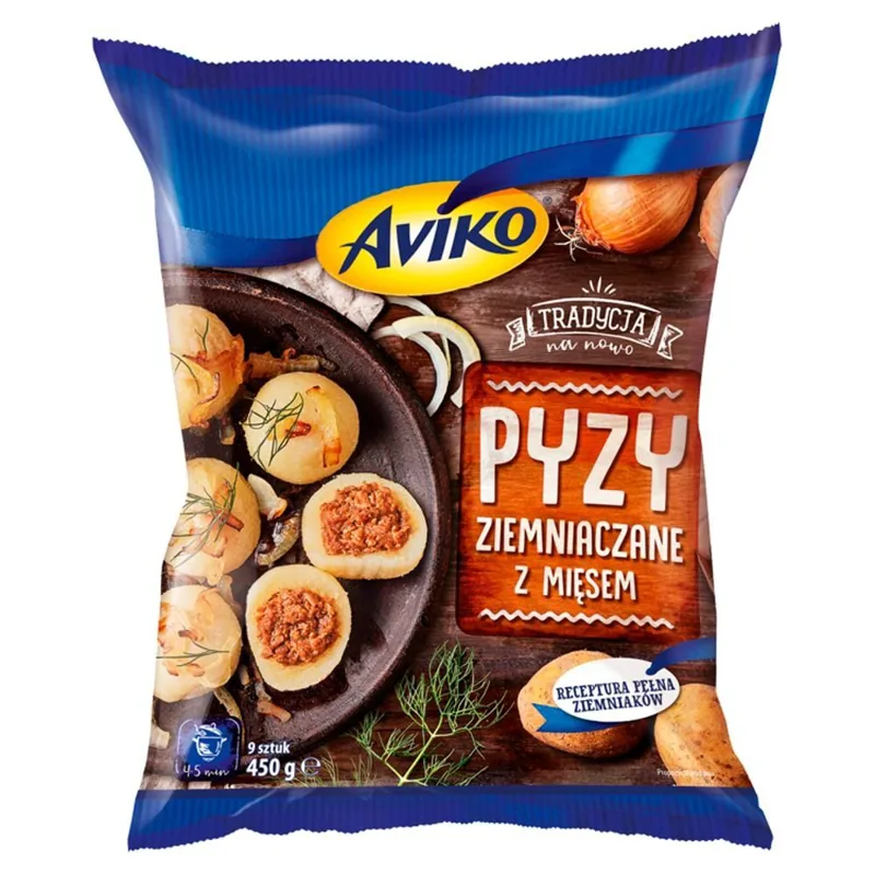 Pyzy ziemniaczane z mięsem 450 g