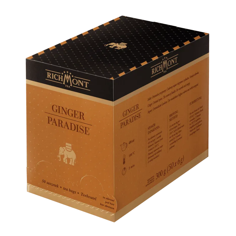 Herbata Ginger Paradise, 50 szt.