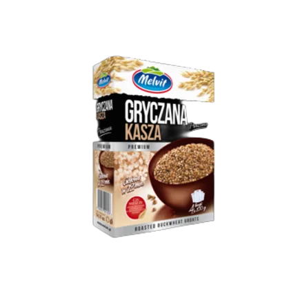 Kasza gryczana prażona 4 × 100 g