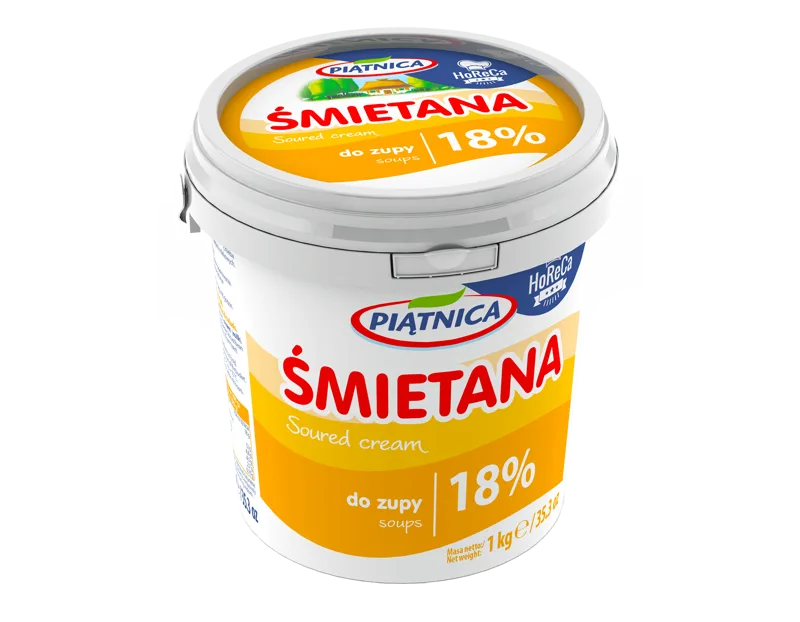 Śmietana 18% 1 kg