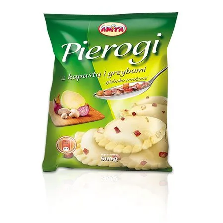 Pierogi z kapustą i grzybami 500 g