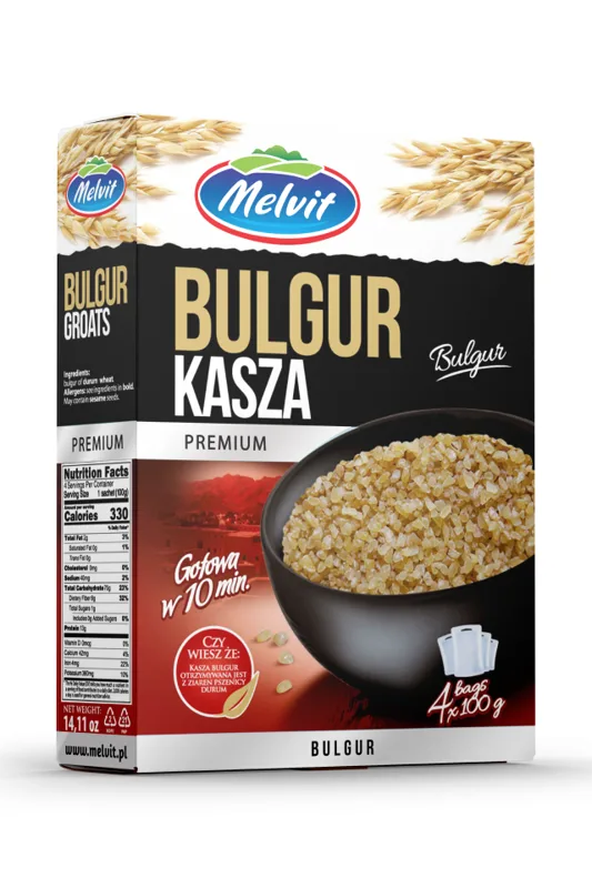 Kasza bulgur 4 × 100 g