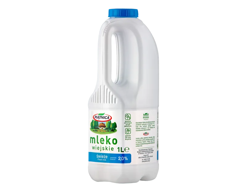 Mleko wiejskie 2% 1 l