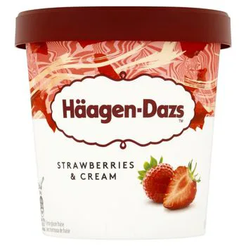 Lody Strawberries & cream 460 ml