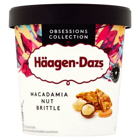 Lody Macadamia nut brittle 460 ml