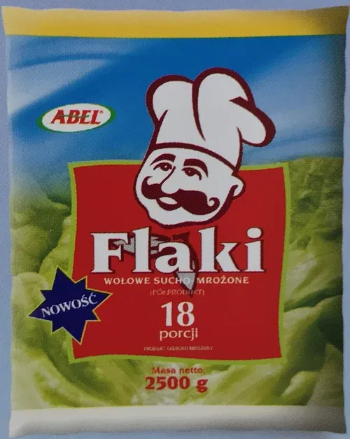 Flaki wołowe suche mrożone 2,5 kg