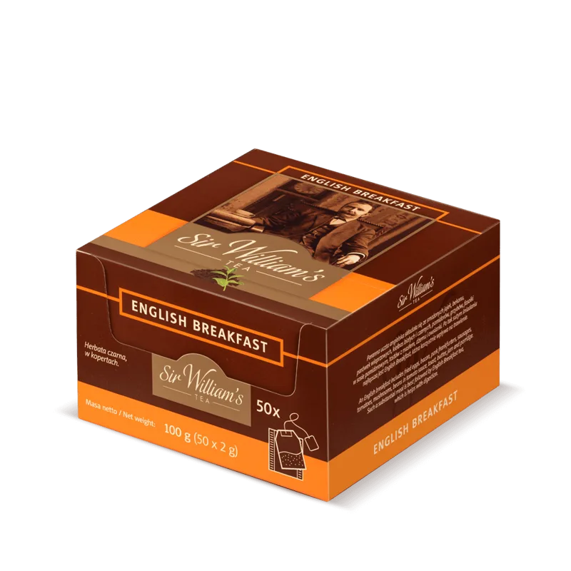 Herbata czarna English Breakfast 50 kopert