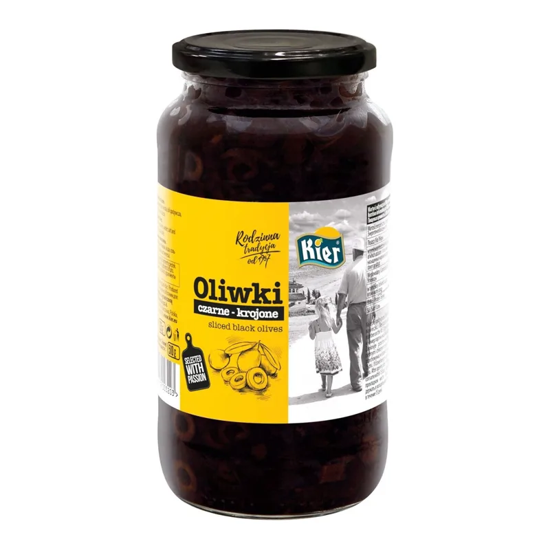 Oliwki czarne krojone 935 ml (455 g po odsączeniu)