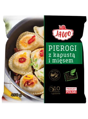 Pierogi z kapustą i mięsem 450 g