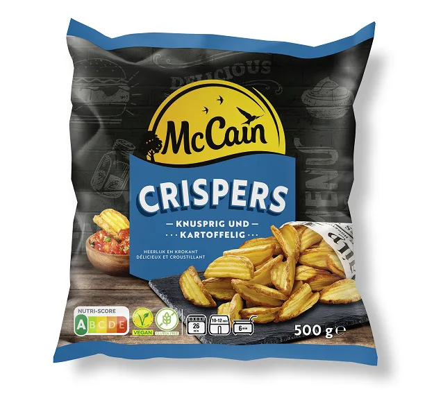 Frytki karbowane o cięciu V Crispers 500 g