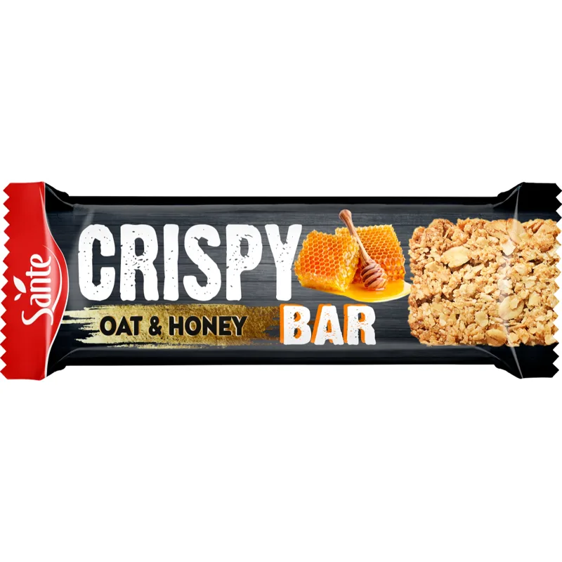 Baton granola owsiany z miodem Crispy Bar 40 g