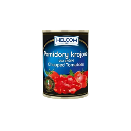 Pomidory krojone 2,5 l (1,5 kg po odsączeniu)