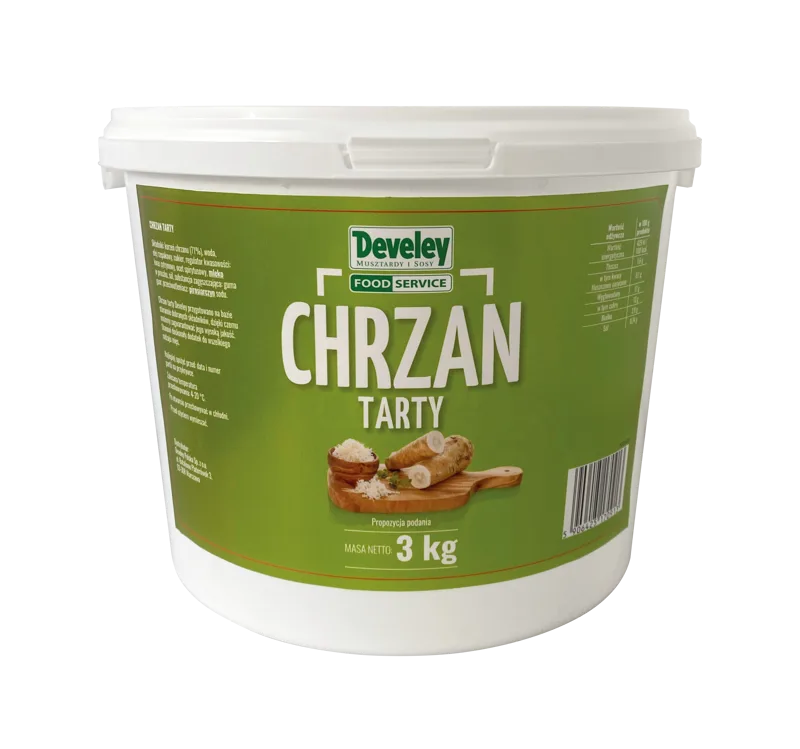 Chrzan tarty 3 kg