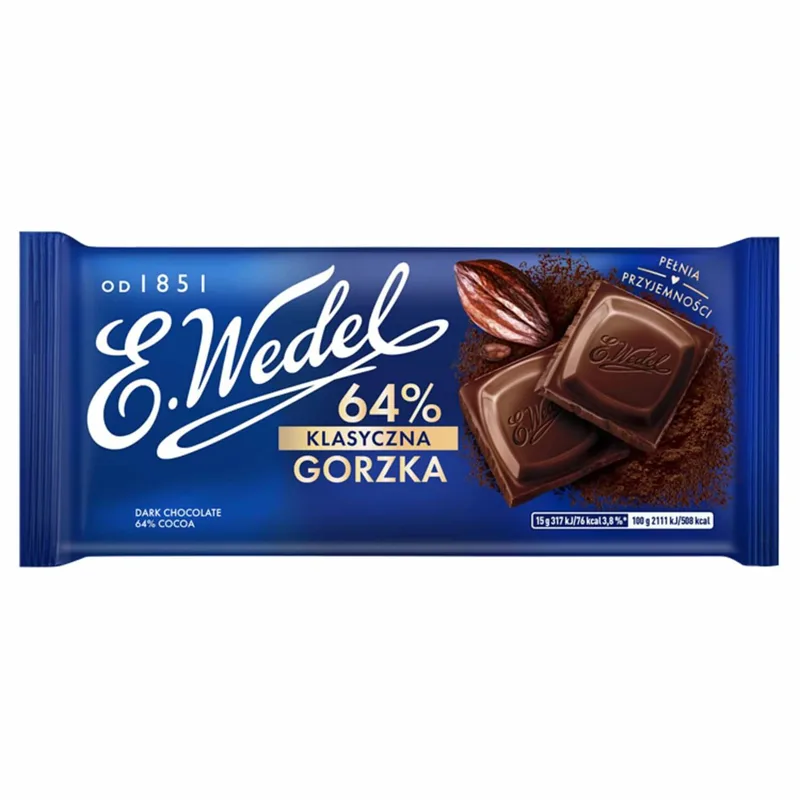 Czekolada gorzka 64% 90 g